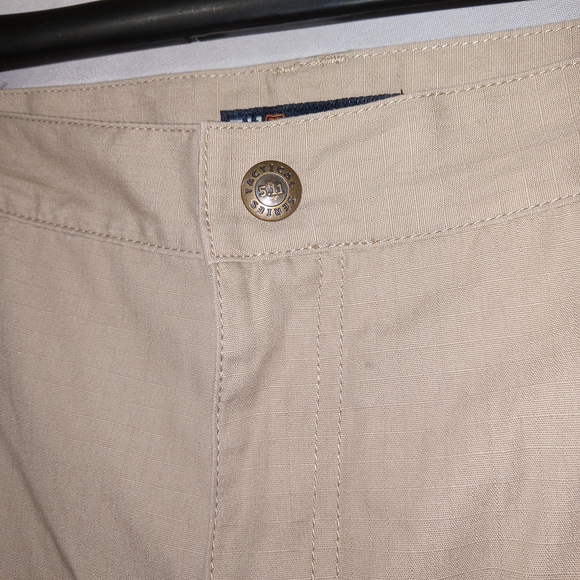 5.11 Men’s Regular Fit Taclite Pro Ripstop Cargo Pant 40×30 Khaki - Picture 6 of 15